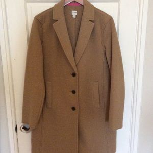 J. Crew Factory Boiled Wool Topcoat